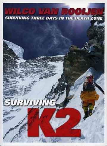 
Climbing The Cesen Route With The Huge Serac And Shoulder Above - Surviving K2: Surviving Three Days in the Death Zone book cover
